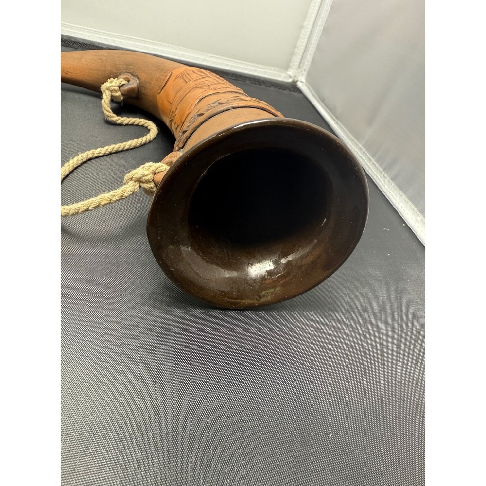 Vintage Stockholm Sweden Souvenir Horn Wall Hanging Nordic tourism memorabilia - Picture 3 of 7